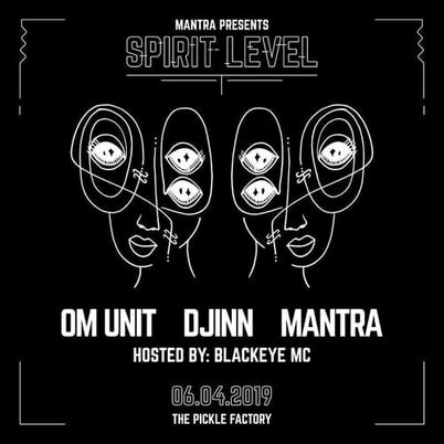Spirit Level @ Pickle Factory, Om Unit, Djinn, Mantra, London (drum & bass  / jungle  / dnb)