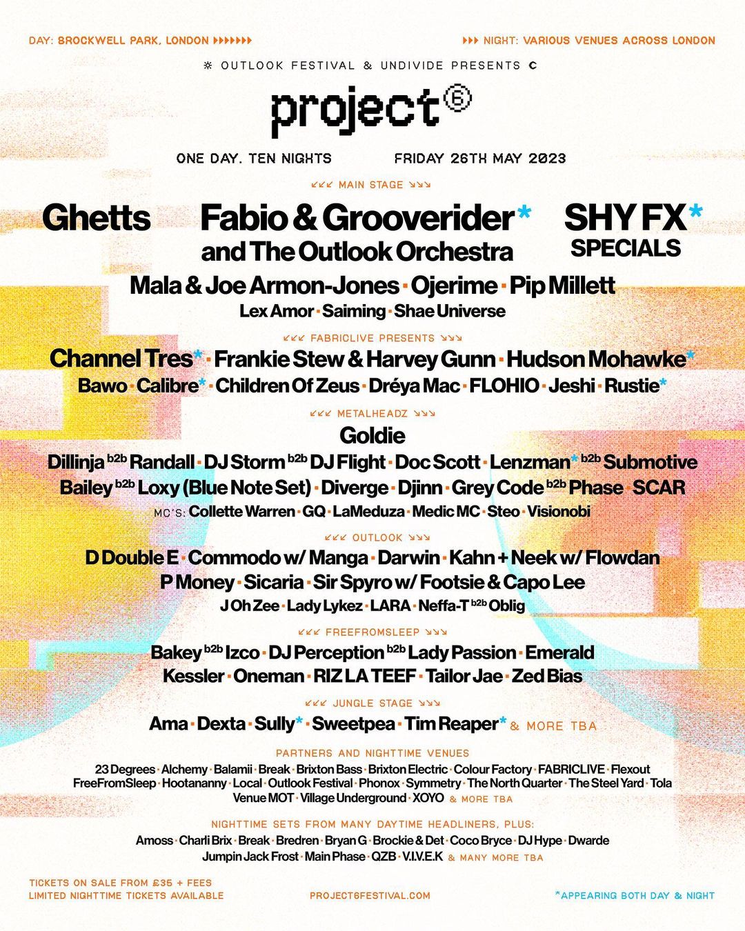 METALHEADZ : Project 6 Festival - Brockwell Park, London - 26th May