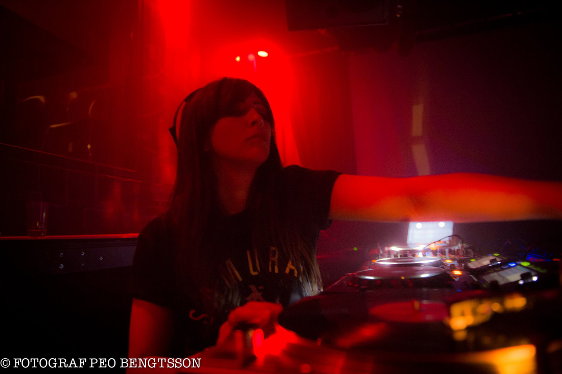 Manchester female dnb drum and bass jungle DJ Djinn - TRAFFIC @ Stockholm